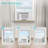 5000 Btu Window Air Conditioner - Cools 150 Sq. Ft, 2 Modes/Fan Speeds, Ultra-Quiet, Sleep & Energy-Saving, White