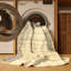 Tapis contemporains brun lavable à la machine 2769-1439307670