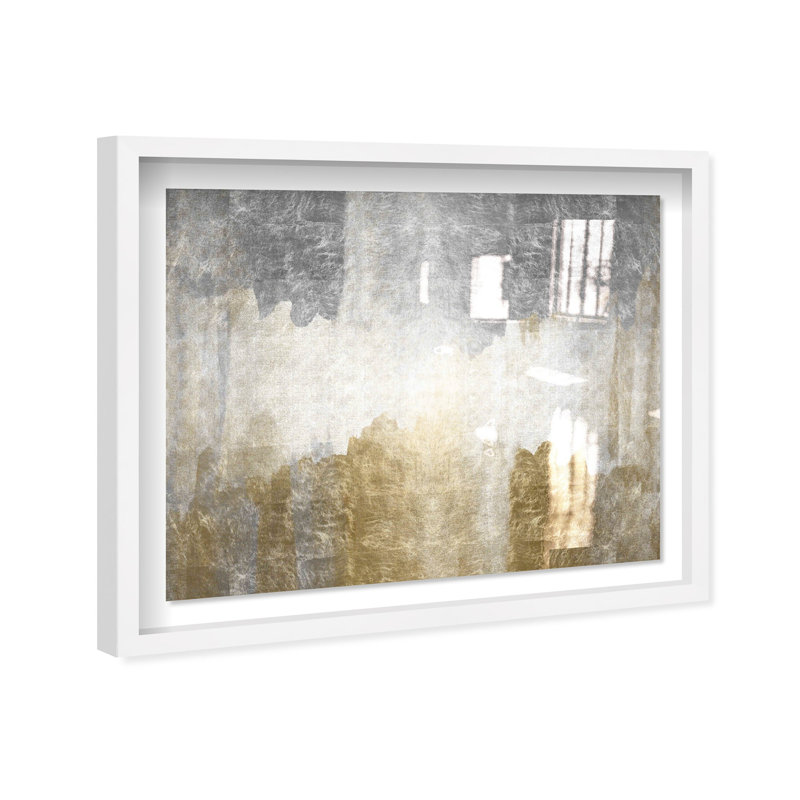 Oliver Gal Amantes Custom Abstract - Luxury Shadowbox Framed Wall Art