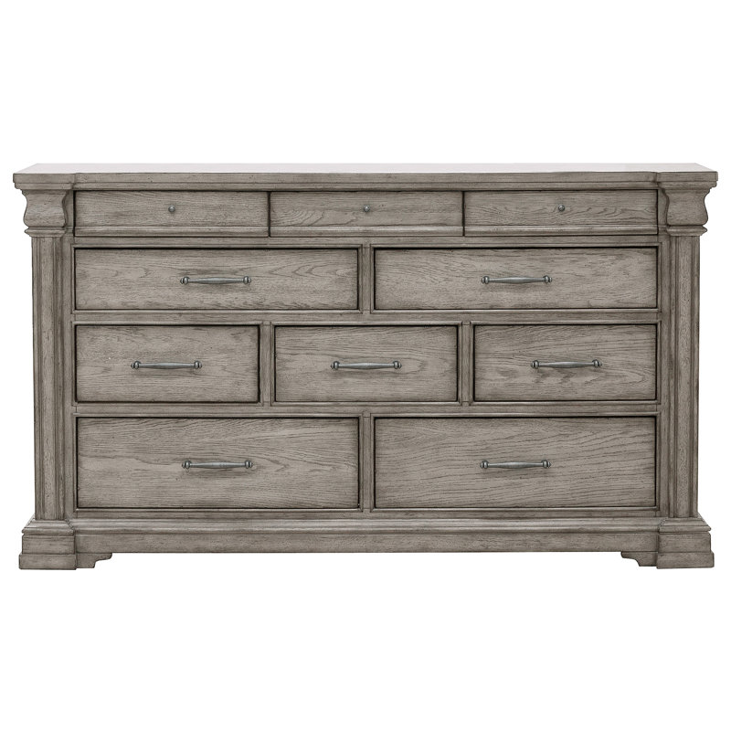Jahanna 69.84'' W 10 - Drawer Dresser, Gray