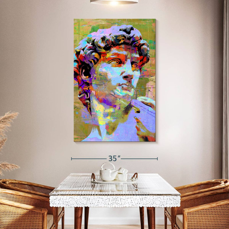Leisha Michelangelo David I, H 51 po x l 34 po