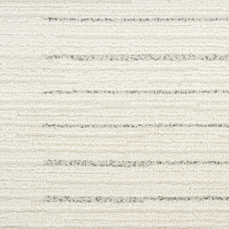 Tapis d'intérieur moderne gris ivoire Ebern Designs Bonnert, Rectangle 3 pi 11 po x 5 pi 11 po