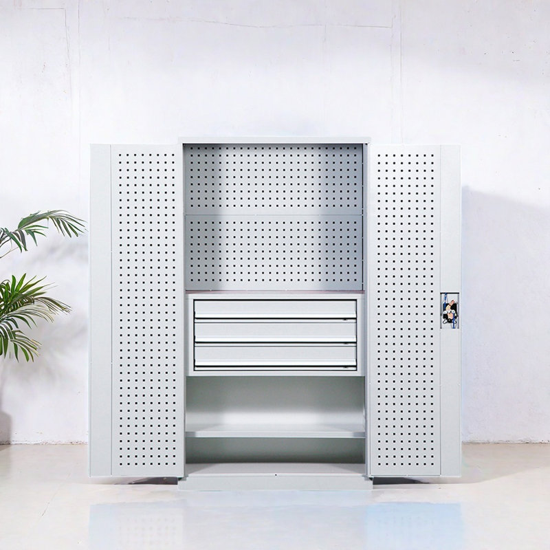 Casiers de garage multifonctionnels à grande capacité, Blanc