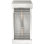 Chapman & Myers Dunmore Large Curved Glass Louver Sconce