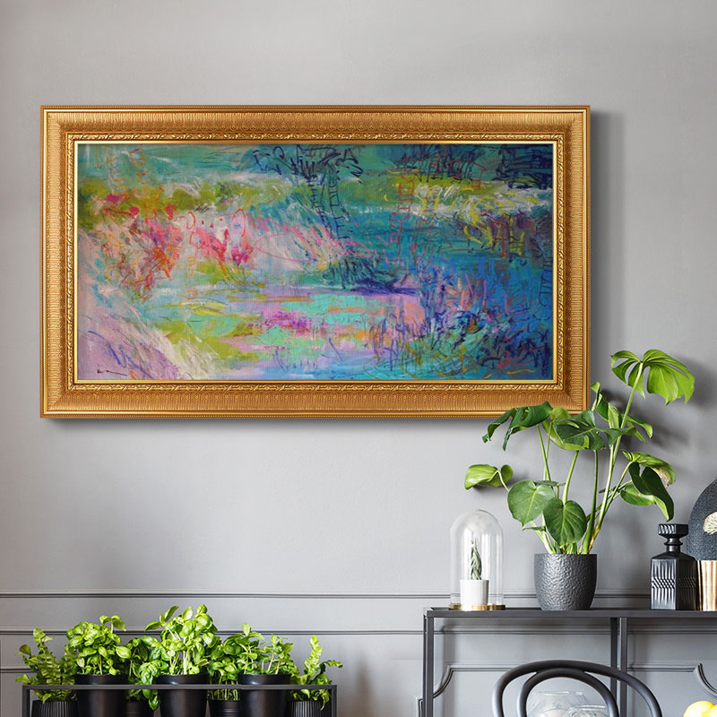 «Floating on a Dream», reproduction d'un seul cadre photo sur toile, H 21 po x l 37 po x P 2,5 po