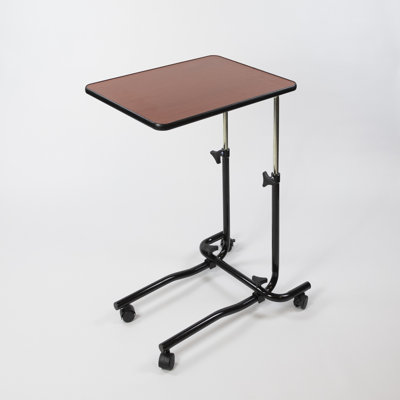 Wheeled Overbed Laptop Table