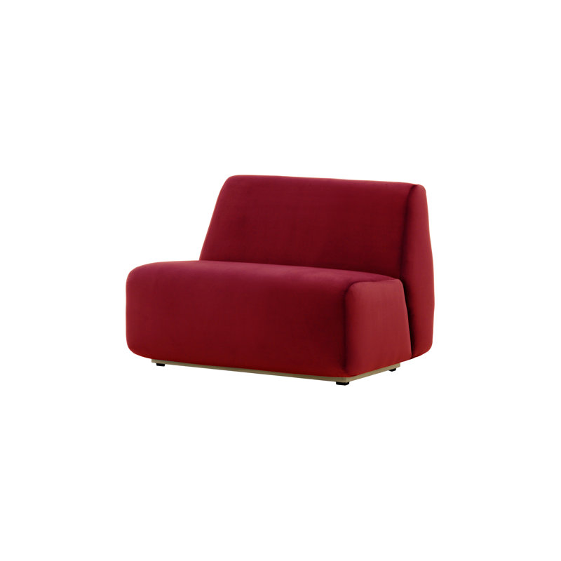 Dilly Loveseat, Red