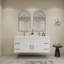 Ensemble de meuble-lavabo double 59 po-70381285