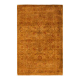 Fine Vibrance One-of-a-Kind 3' 3" X 4' 10" Hand Knotted Area Rug