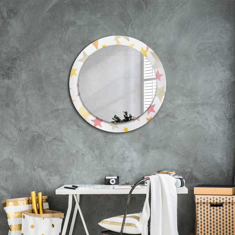 Huldar Glass Flat Wall Mirror