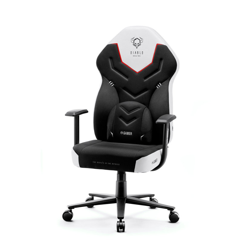 Executive Chair, Black/White
