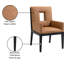 Fauteuil de salle à manger Flore-365619170-365619168