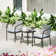 Patio Dining Set with Square Table , Cushions Included