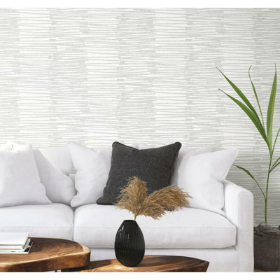 Rouleau de papier peint adhésif lisse L 18 pi x l 20,5 po