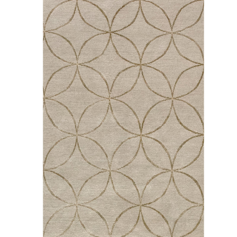 Geometric Area Rug, Rectangle 3' x 5'