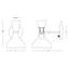 Clare 1 - Light Flush Mounted Sconce-175857847-175857840