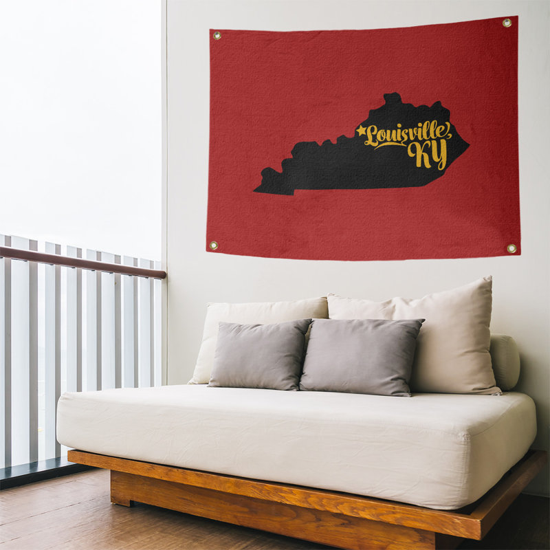 Tapisserie murale sports de kentucky, H 59 po x l 80 po
