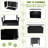Outdoor Cat House, Black, Large