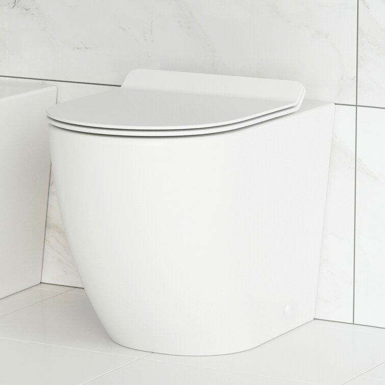 St. Tropez® 1.28 GPF Elongated Wall Hung Toilets (Seat Included)