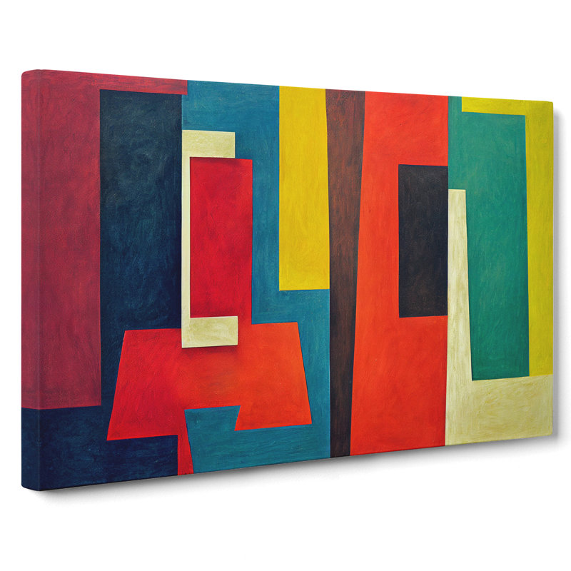 Dynamic Abstract - Wrapped Canvas Painting, 50cm H x 76cm W x 3cm D