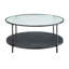 Ensemble de 2 tables d'appoint modernes 2 pièces
