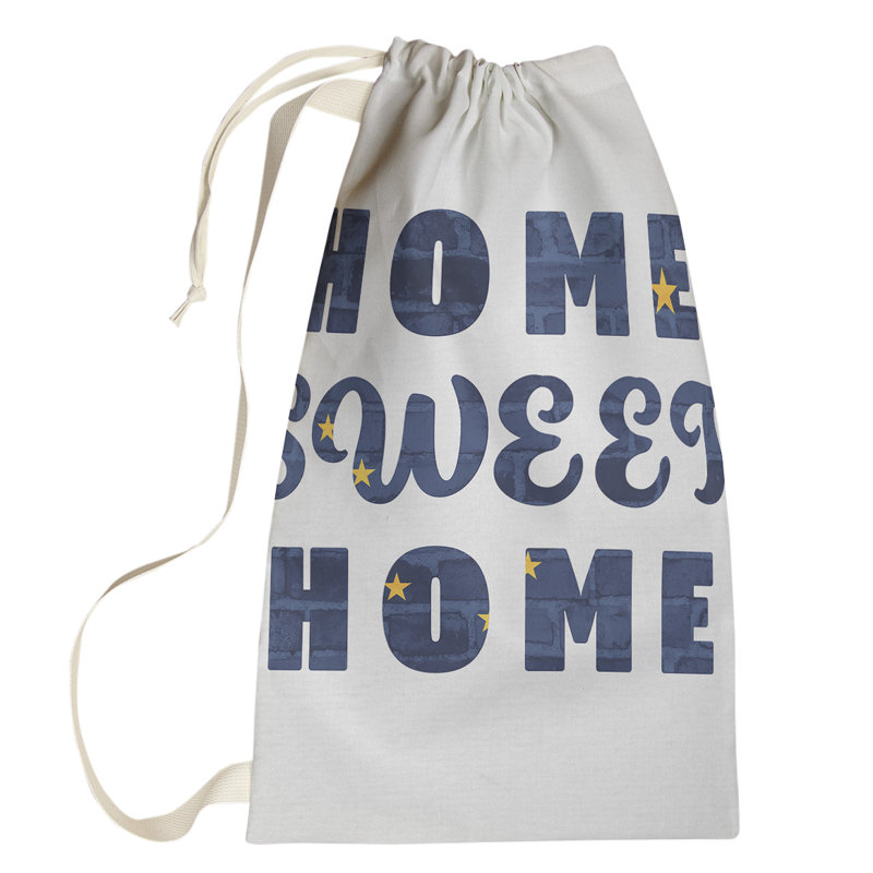 Fabric Laundry Bag with Handles, Small (64" H x 20" W x 1.5" D), Alaska