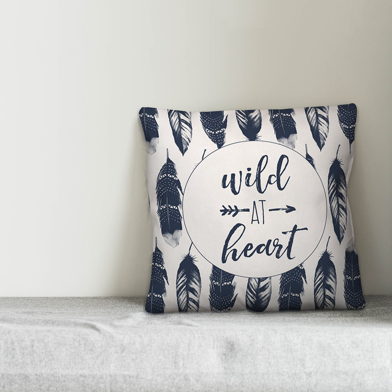  Coussin Wild at Heart