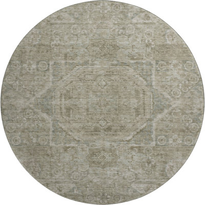 Premium Machine Washable Lubbers AMF1743 Global Rug