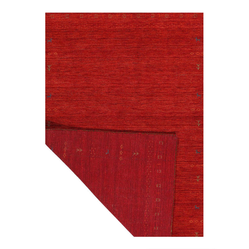 Area Rug in Red
