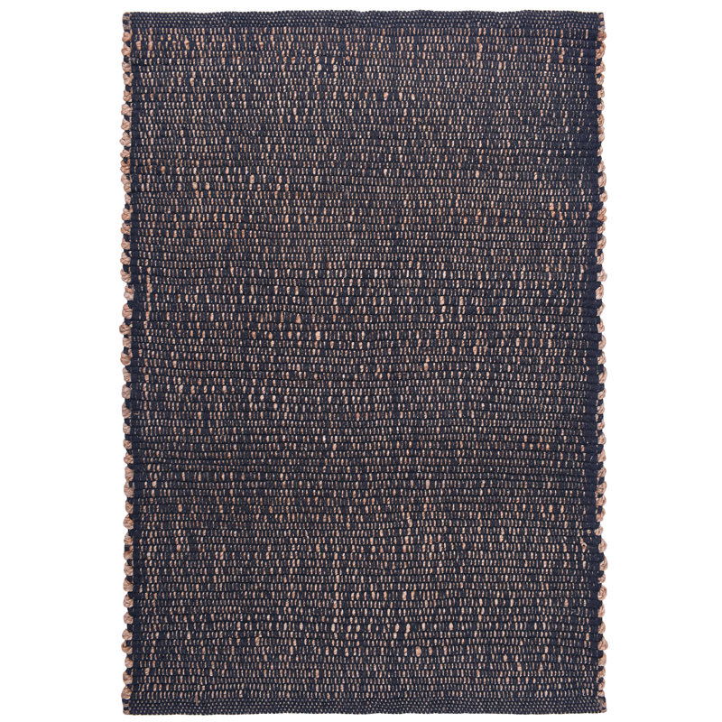 Colston Jute and Cotton Braided Farmhouse Rug, Rectangle 8' x 10'