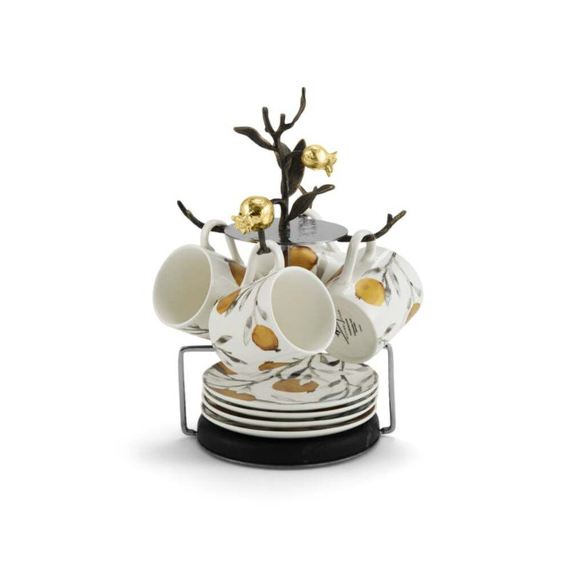 Pomegranate Demitasse