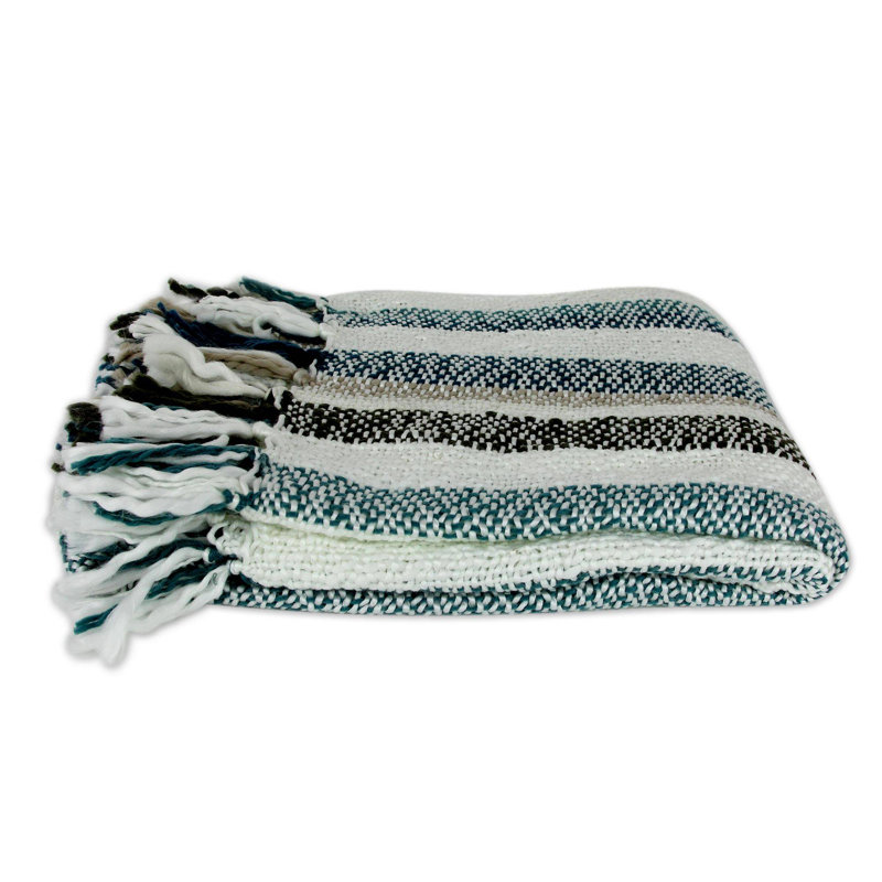 The Seema Hand Woven Throw Blanket