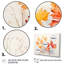  «Yellow and Orange Autumn Leaves Beauty I - Tree Maple Multipanel Wall Art
