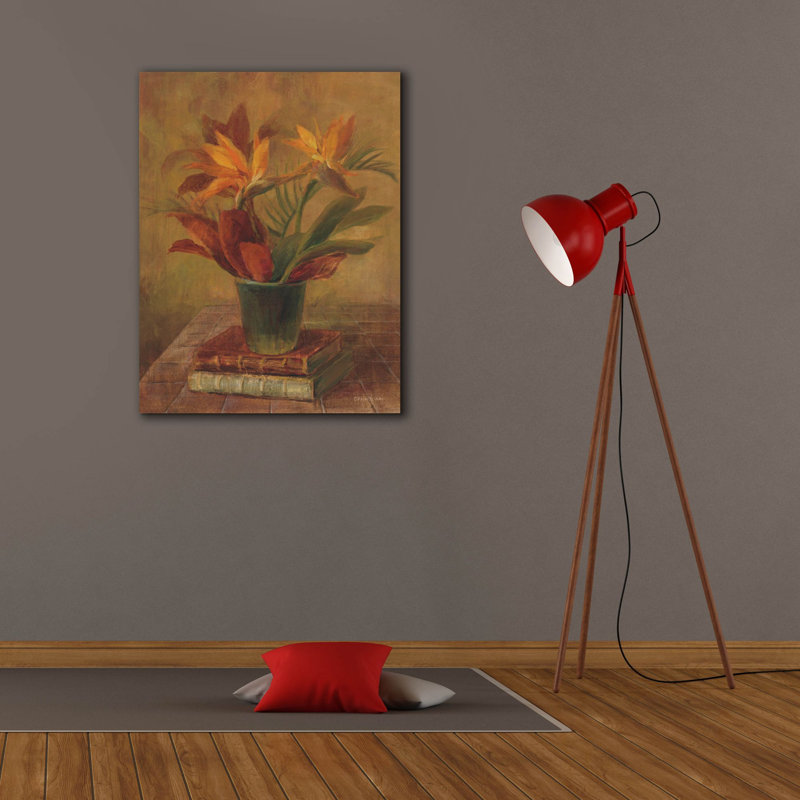  «Tropical Bouquet 2» par Danhui Nai, art mural sur toile, H 34 po x l 26 po
