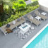 Rosamond 6 - Person Modular Patio Conversation Set with Cushions