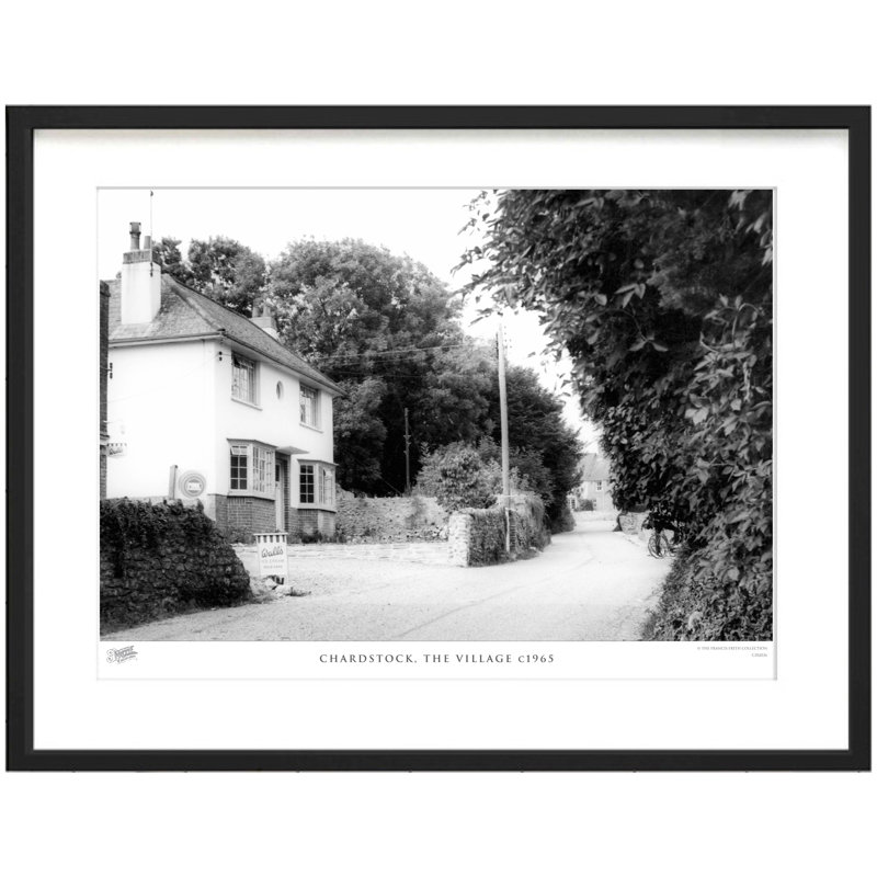 Chardstock, The Village C1965 - Single Picture Frame Print, 45cm H x 60cm W x 2.3cm D