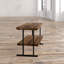Console multimédia en bois d'acacia massif de 50 pouces-135985615