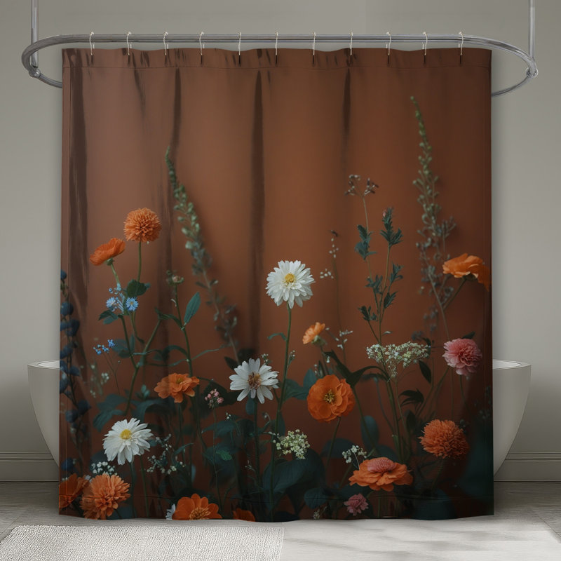 Rideaux de douche assortis, 70in W x 93in H