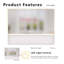 LED Bathroom Medicine Cabinet with Anti-Fogging Mirror and Wall-Mounted Storage-130569544
