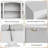70" Modern TV Stands for Living Room, Anti-Tip Accessory, Power Outlet with USB & Type-C Charging Port, Modern Compact TV Stand, Multi-Functional Console-136085606