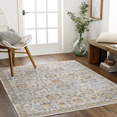 Anikyn Washable Oriental Indoor Rug