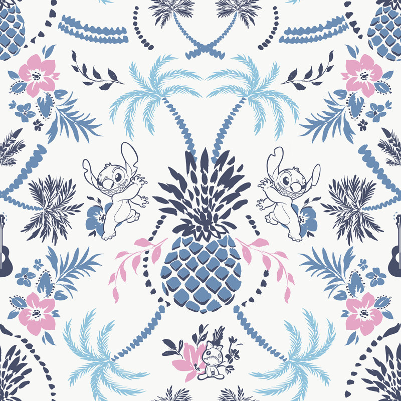 Papier peint à peler et coller Disney, Light Blue