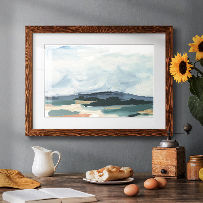 Pastel Vista I, Érable, H 14 po x l 20 po x P 1,5 po