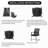 Mesh Back Conference Chairs with Arms and Metal Sled Base, Set of 2-277415955