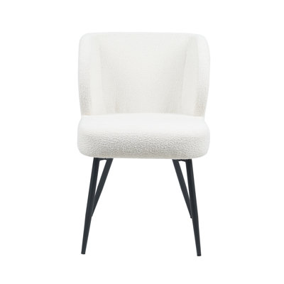 Teddy Upholstered Modern Boucle Dining Chair