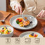 18 Piece Stoneware Dinnerware Set - Service for 6 -108845086