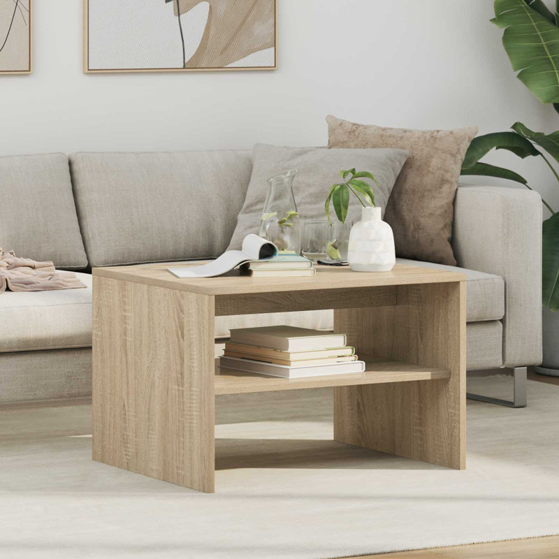 Coffee Table with Storage, 40cm. H x 60cm. L x 50cm. W, Sonoma Oak