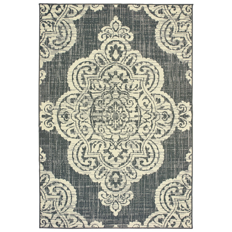 Junor Oriental Indoor / Outdoor Rug