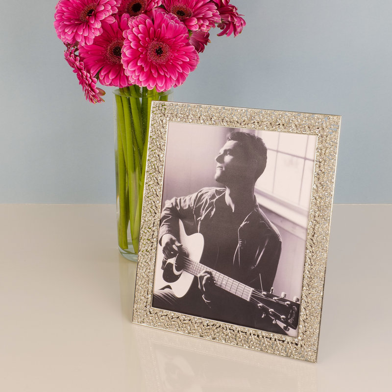 Florence Metal Picture Frame, 8" x 10", Silver