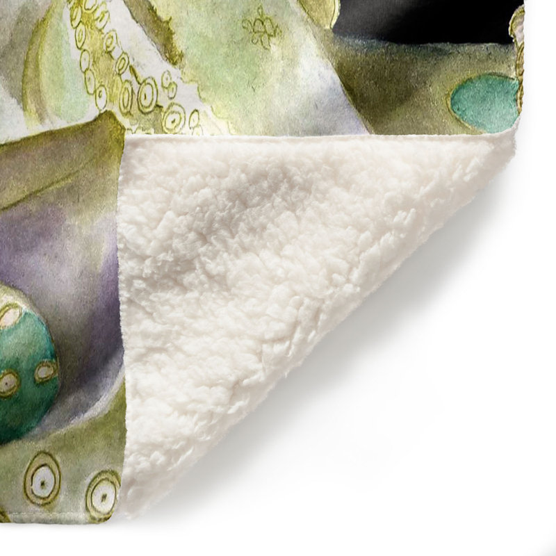  Couverture Deep Sea Life, 68 po x 80 po